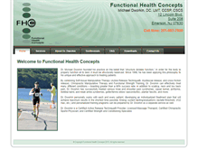 Tablet Screenshot of functionalhealthconcepts.com